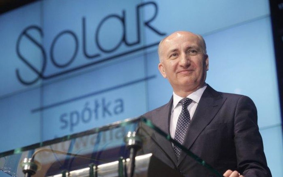 Stanisław Bogacki, prezes i akcjonariusz Solar Company