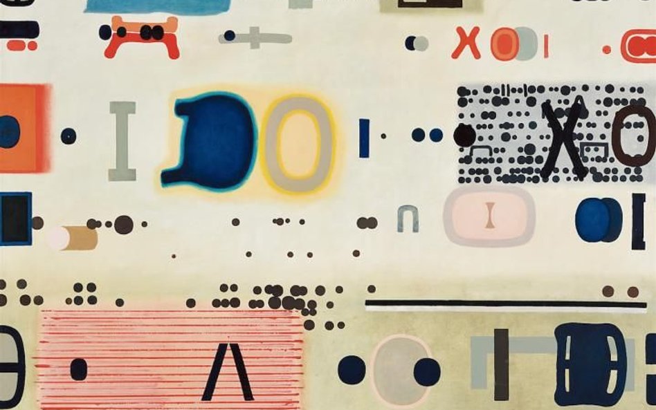 Jan Tarasin, „Narodziny przedmiotów II”, 1997, olej na płótnie, z kolekcji PKO Banku Polskiego