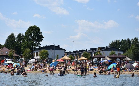 Kąpielisko nad Zalewem Żyrardowskim