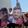 Demonstracja na ulicy Tel Awiwu