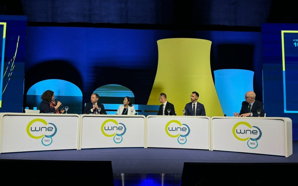 Panel ministerialny podczas World Nuclear Exhibition 2025