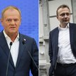 Donald Tusk i Piotr Serafin