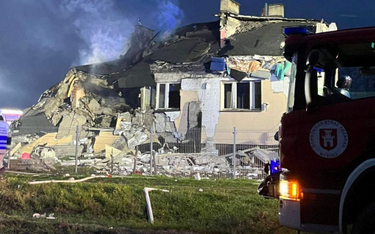 Eksplozja gazu w domu wielorodzinnym w Sędzińcu