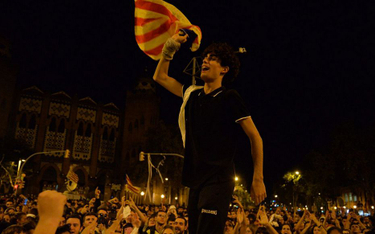 Barcelona, 16 października, wiec zwolenników niepodległości