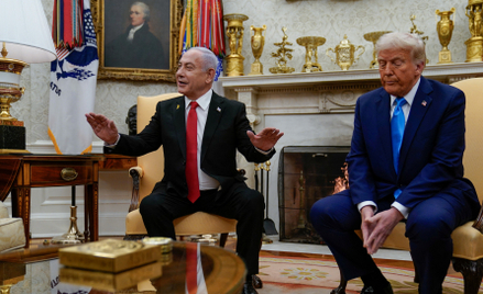 Beniamin Netanjahu i Donald Trump