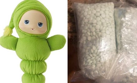 Rodzice odkryli tysiące tabletek fentanylu w zabawce córki