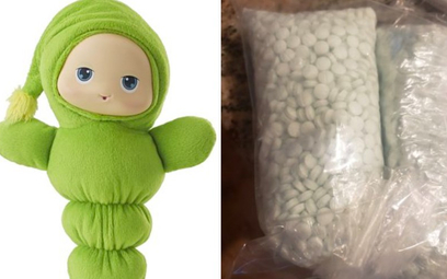 Rodzice odkryli tysiące tabletek fentanylu w zabawce córki
