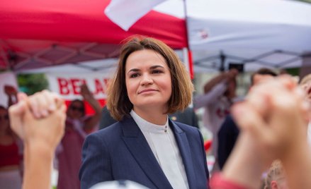 Swiatłana Cichanouska wraz z dziećmi przebywa na Litwie. Jej męża skazano na 18 lat więzienia