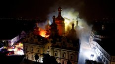 Ławra Peczerska w Kijowie to ostatni z długiej listy zabytków trafionych przez Rosjan