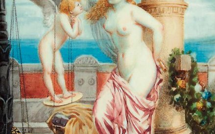 Plakieta z XIX wieku będzie licytowana na aukcji sztuki erotycznej