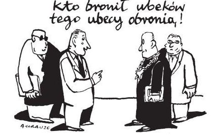 Komentarz rysunkowy. Ubecy