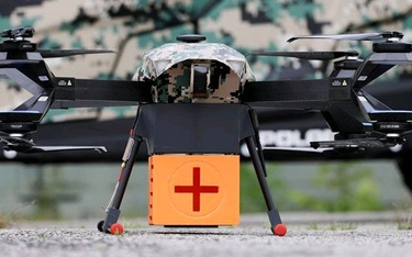 Dron Hermes poleci nad miastami z przesyłkami medycznymi