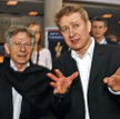 Roman Polański i Marek Żydowicz na Camerimage w 2007 r.