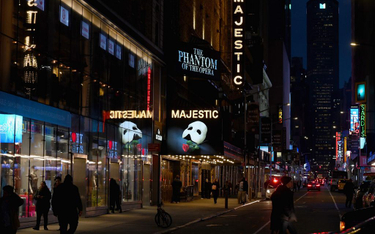 „Upiór w operze” – na Broadway pustka