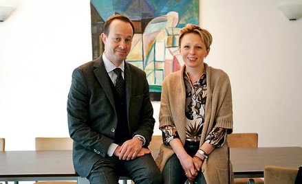 Małgorzata Wende-Wardyńska i Jakub Wende