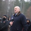 Łukaszenko na granicy białorusko-polskiej