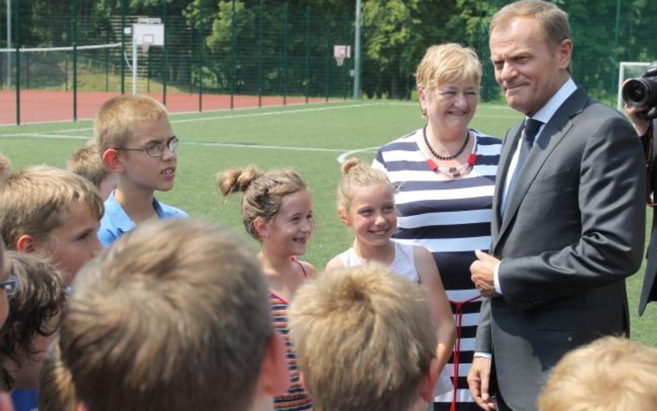 Mobilizacja w PO. Tusk znów w Elblągu