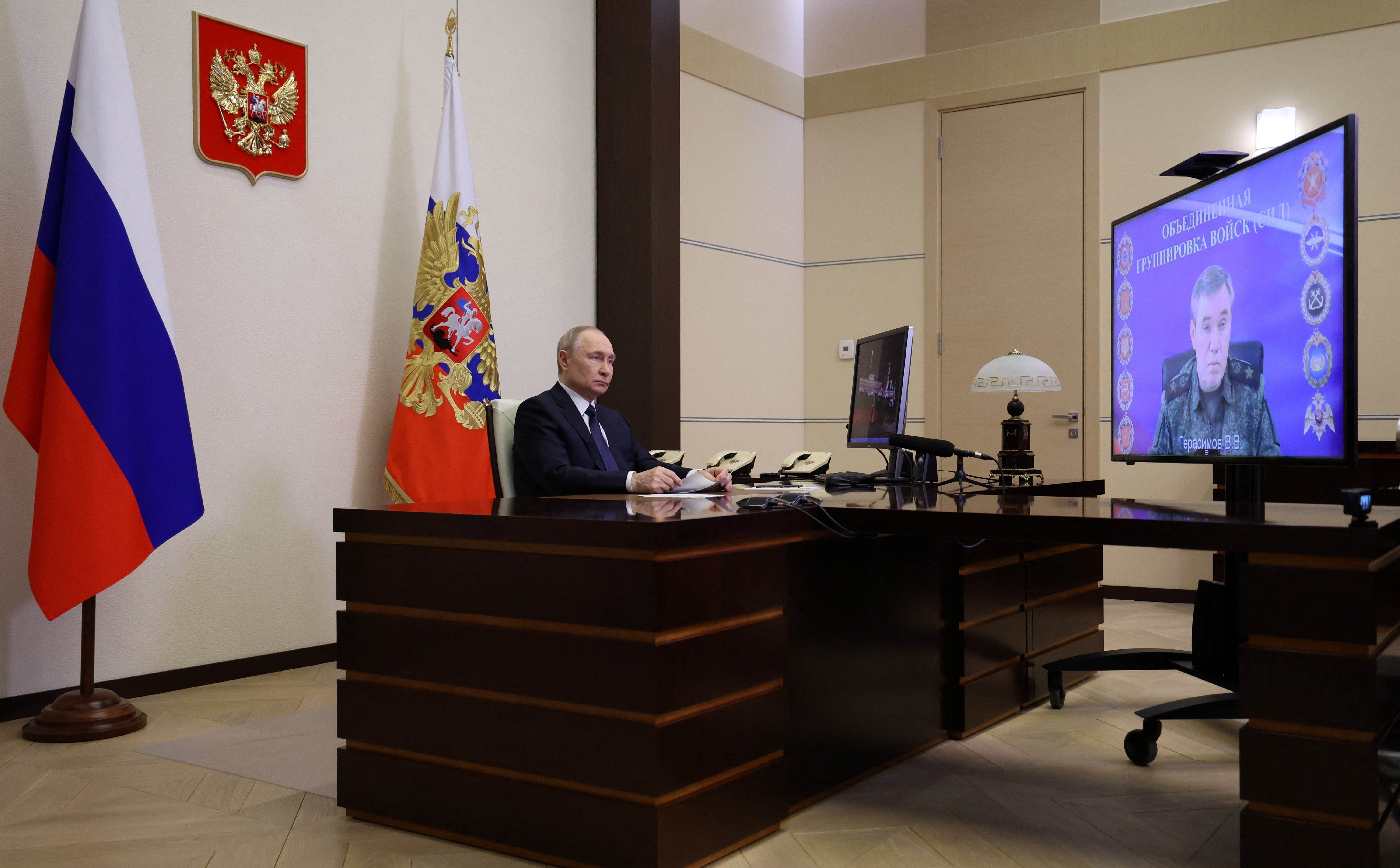 Gierasimow pochwalił się Putinowi sukcesem. Przy okazji przyznał to, o czym Rosja dotąd milczała