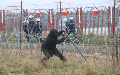 We wtorek imigranci atakowali ogrodzenie na granicy Polski z Białorusią