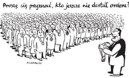 Komentarz rysunkowy. Ordery