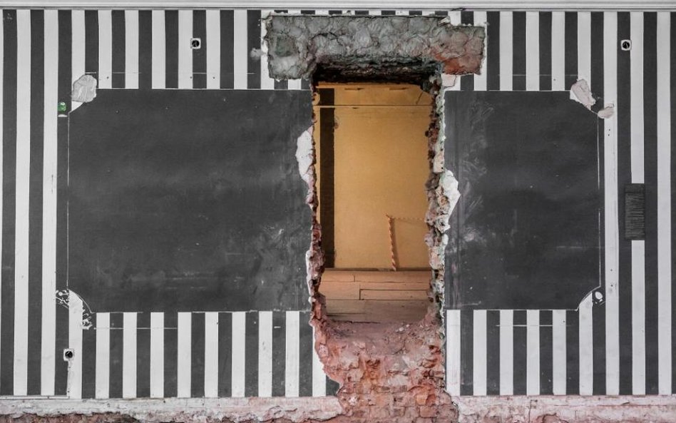 Na potrzeby odnowionego muzeum powstają nowe przejścia pomiędzy kamienicami