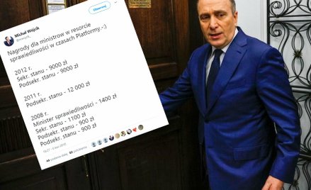 Wiceminister Michał Wójcik wymienia nagrody dla PO. "Lepiej milczeć"