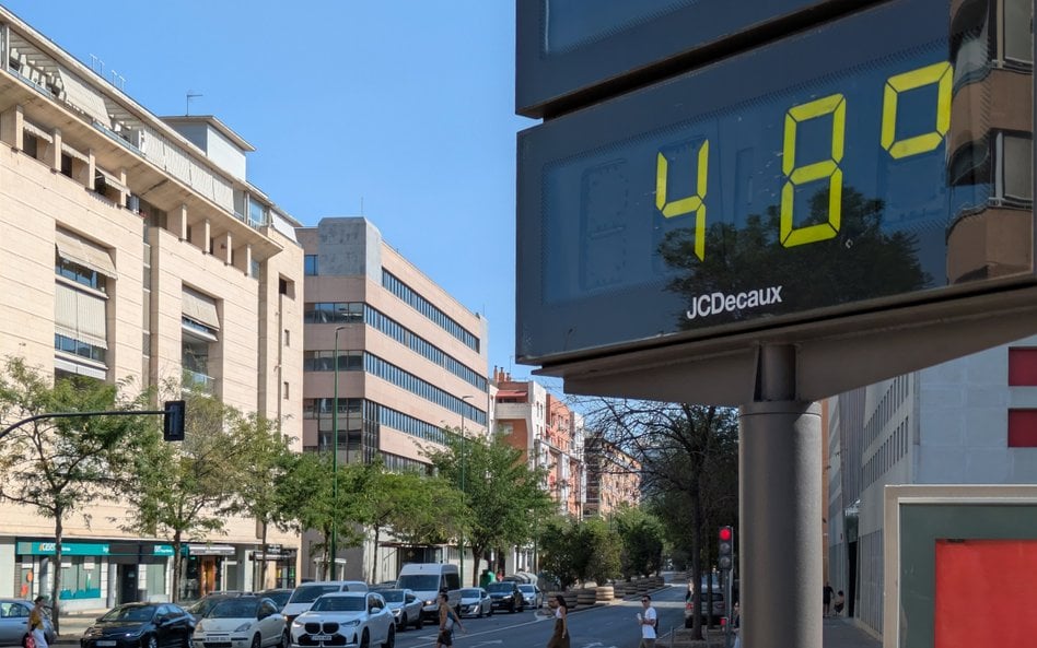 W Hiszpanii i Portugalii temperatura może zbliżyć się do 50 stopni