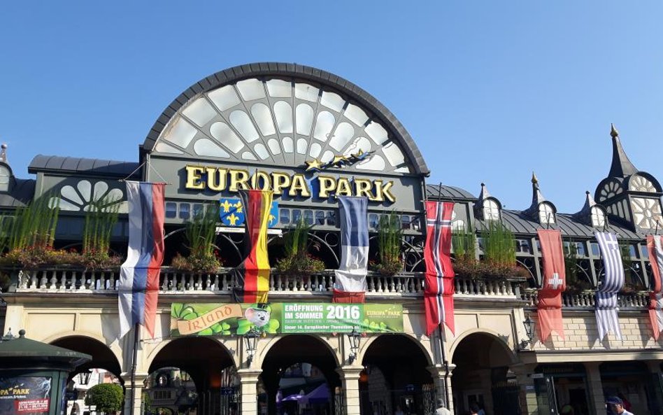 Rust - wejście do parku rozrywi Europa Park