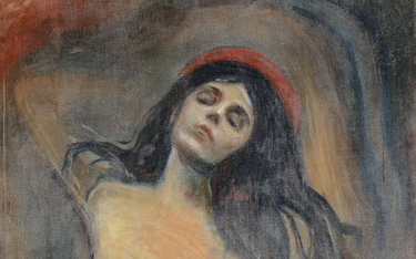 Edvard Munch, „Madonna”(pierwotnie: „Kobieta kochająca”), obraz z 1894 r.