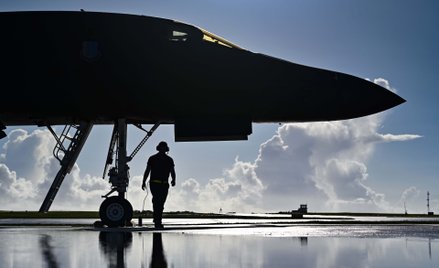 Amerykański bombowiec strategiczny B-1B Lancer
