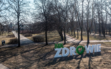 Zabytkowy i największy w Łodzi park im. Józefa Piłsudskiego, potocznie zwany Parkiem na Zdrowiu