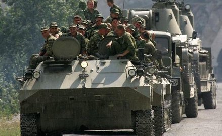 Wojska rosyjskie podczas konfliktu w Gruzji