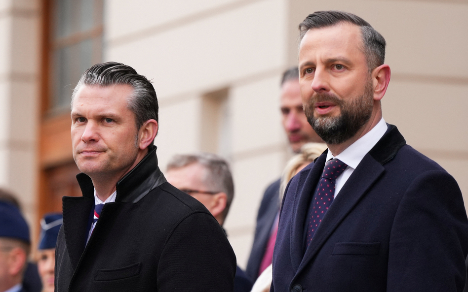 Pete Hegseth i Władysław Kosiniak-Kamysz