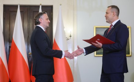 Bartosz Grodecki i Karol Nawrocki