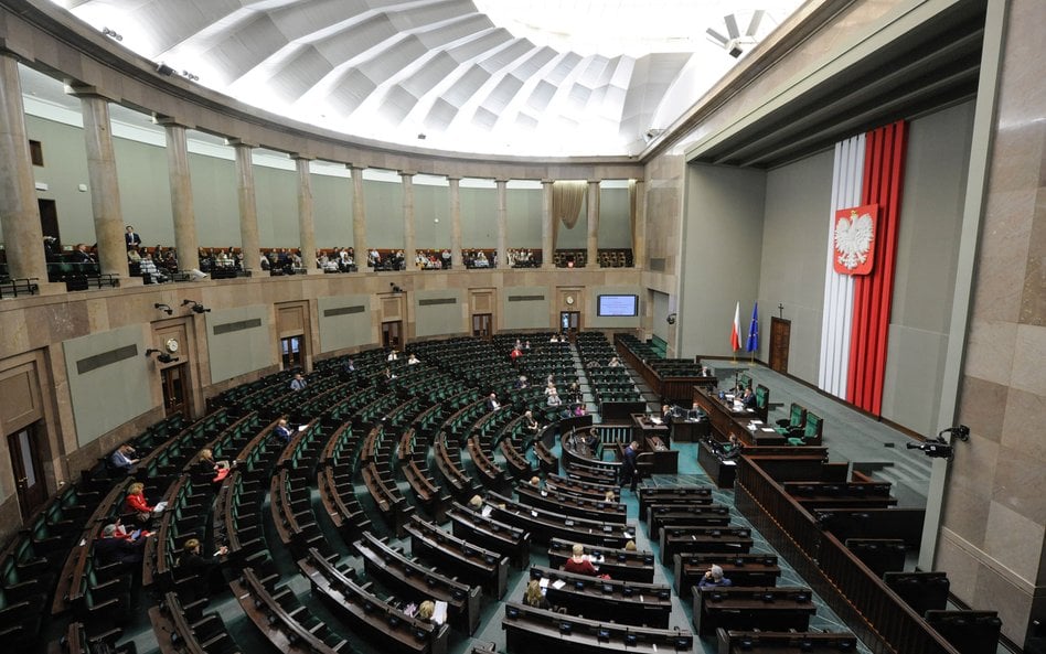 Sala posiedzeń Sejmu