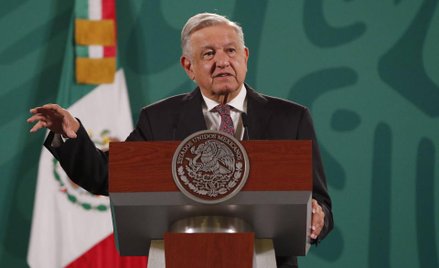 Prezydent Meksyku Andres Manuel Lopez Obrador