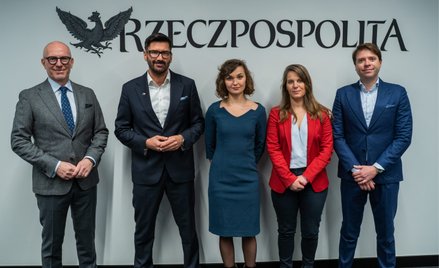 Uczestnicy debaty w siedzibie „Rzeczpospolitej” (od lewej): Georg Schroeckenfuchs (Novartis), Ireneu