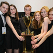 Mistrz Enactus Poland 2015 – zespół SGGW, w tym liderka projektu Aphasia Martyna Gańko (z prawej)