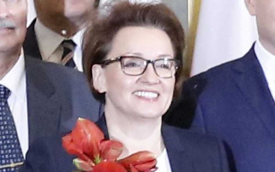 Minister edukacji Anna Zalewska