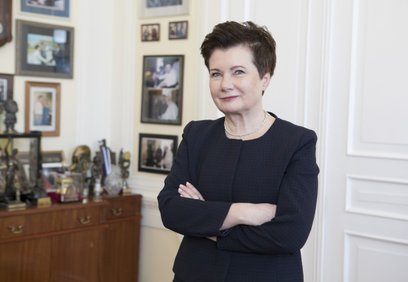 Hanna Gronkiewicz-Waltz zachęca do aplikowania na staż w Komisji Europejskiej młodych ludzi z Warsza