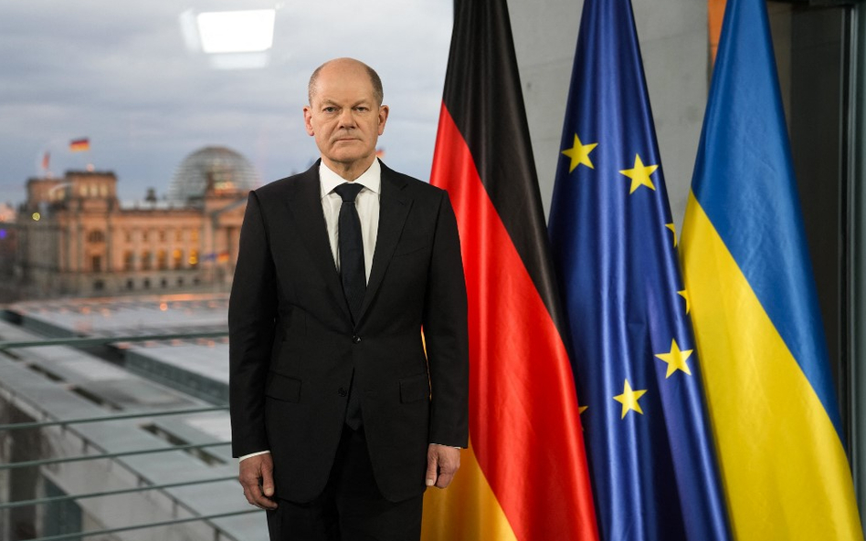 Kanclerz Niemiec Olaf Scholz