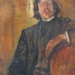 Leopold Gottlieb sportretował prawdopodobnie malarza Mieczysława Jakimowicza.