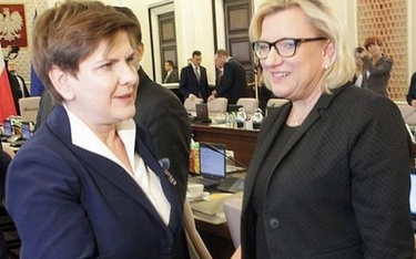 Beata Szydło i Beata Kempa