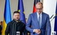 Wołodymyr Zełenski i Friedrich Merz