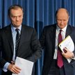 Premier Donald Tusk i minister finansów Jacek Rostowski