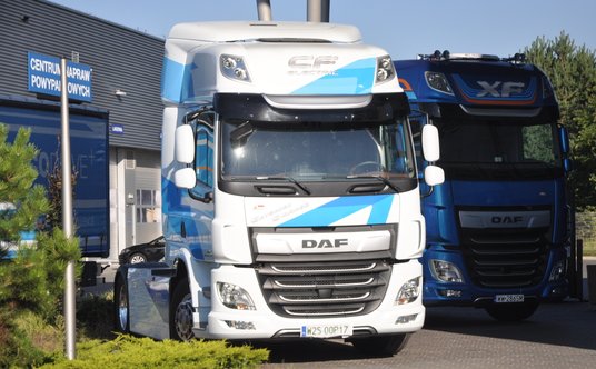 Elektryczny ciągnik siodłowy DAF CF