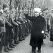 Wielki mufti Jerozolimy Amin al-Husajni z wizytą u bośniackich ochotników wcielonych do oddziałów Wa