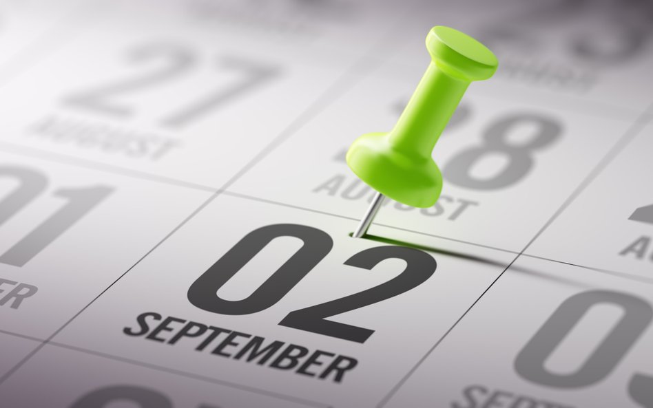 Wydarzy się dziś. Kalendarium wydarzeń na rynkach w dniu 02.09.2026
