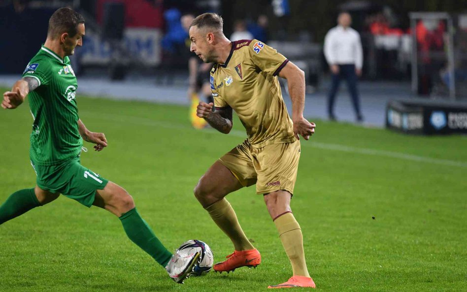 Kamil Grosicki w meczu z Radomiakiem