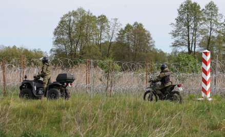 Patrol na granicy polsko-białoruskiej